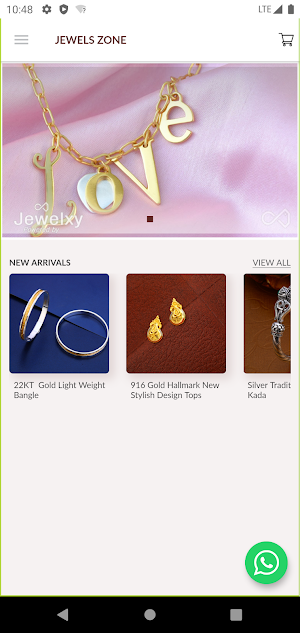 Jewels Zone - Gold & Silver Jewelry Wholesaler App Screenshot 1