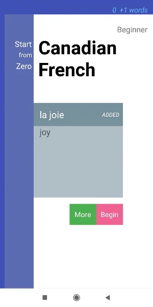 StartFromZero Canadian French Screenshot 1