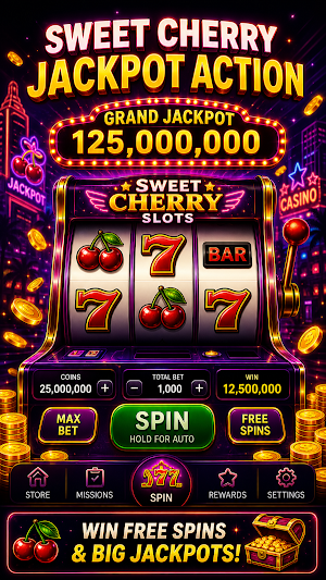 Sweet Cherry Slots - 777 Fun Screenshot 2