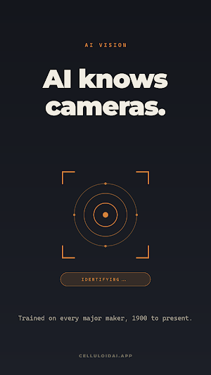Celluloid: AI Vintage Cam ID Screenshot 1