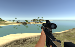 Sniper Commando Island Assault Screenshot 3
