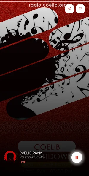 CoELIB Radio Screenshot 0