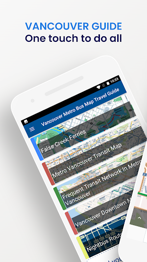 Vancouver Metro Bus Map Guide Screenshot 0