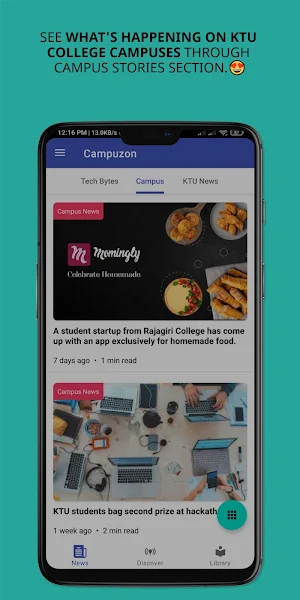 KTU Campuzon Screenshot 1