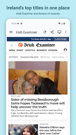 Ireland Newspapers: Irish News Screenshot 3