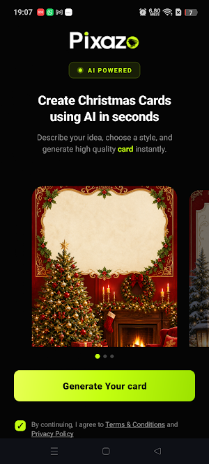 AI Christmas Card Maker Screenshot 0