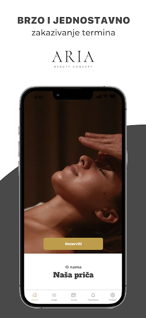 Aria Beauty Concept Screenshot 0