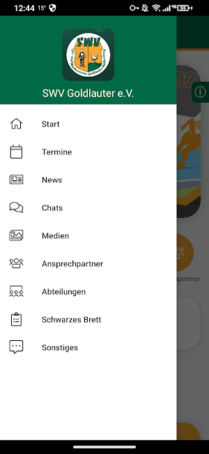 SWV Goldlauter e.V. Screenshot 2