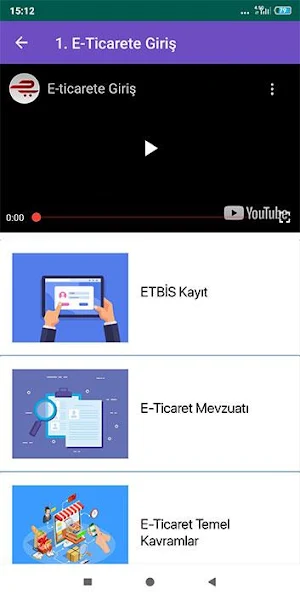 ETBİS Screenshot 2