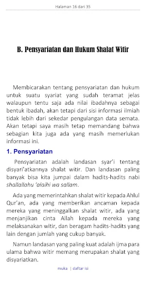 Allah Witir Mencintai Witir Screenshot 3
