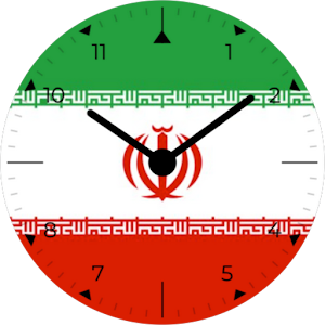 Iran Analog Watch Face Screenshot 0