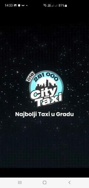 City Taxi Niš Screenshot 0