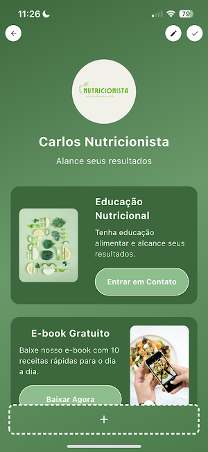 Criador de sites Screenshot 3