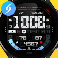 SH063 Watch Face, WearOS watch
