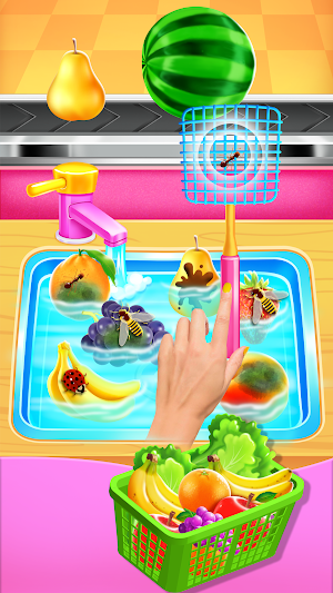 Supermarket Girl Cleanup - House Cleaning Games Screenshot 2