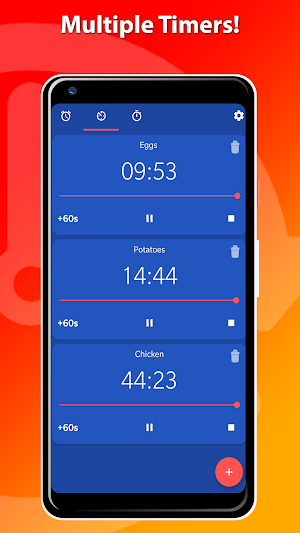 Set multiple alarms - OneClock Screenshot 2