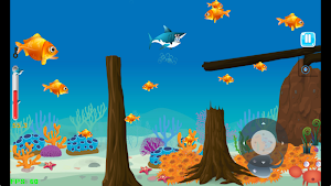 Shark Journey: Hungry Big Fish Eat Small and grow Screenshot 1