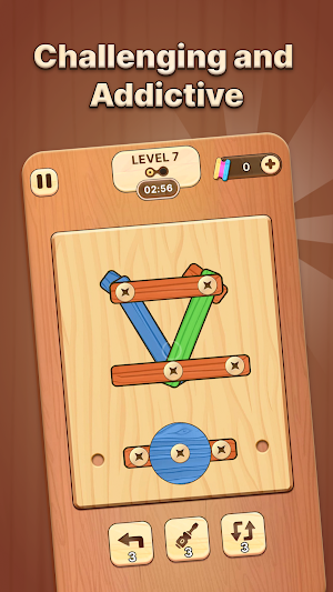 Wood & Bolts - Screw Master Screenshot 2