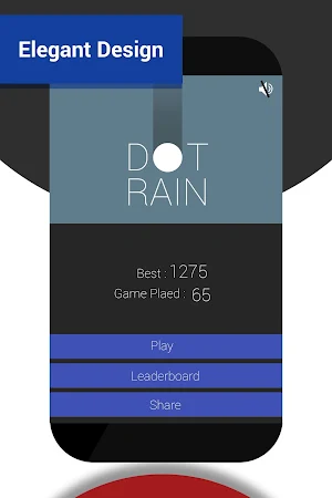 Dot Rain Game Screenshot 1