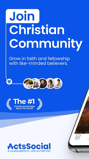 ActsSocial: Christian Social Screenshot 0