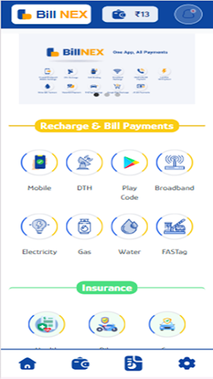 Billnex Recharge & Bills Screenshot 2