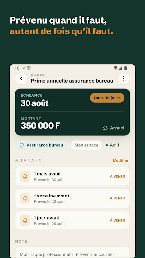 Keza - Reminders & Deadlines Screenshot 1