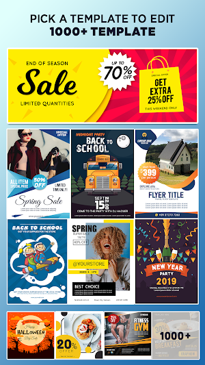 Poster Maker - Poster Creator & Poster Designer Screenshot 0