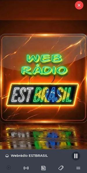 Webrádio ESTBRASIL Screenshot 0
