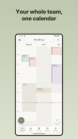 Narval: Salon Scheduling Screenshot 1