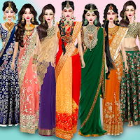 Indian Wedding Dress Up Girl