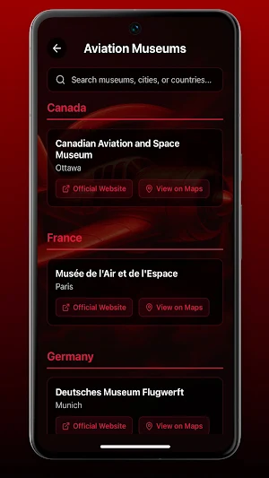 AviaDirectory Screenshot 3