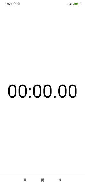 One Touch Stopwatch Screenshot 3
