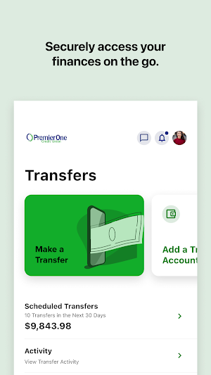 PremierOne Credit Union Screenshot 1