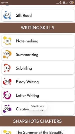 Class 11 English NCERT Book Screenshot 3