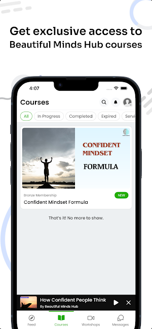 Beautiful Minds Hub Screenshot 2