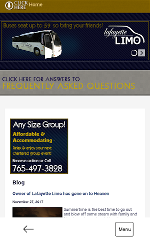 Lafayette Limo Screenshot 3