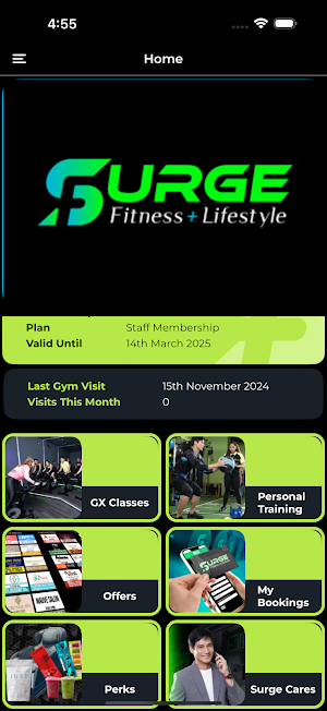 Surge Fitness + Lifestyle Screenshot 0