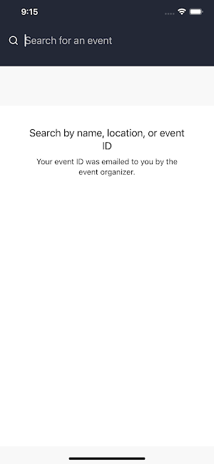 NHS Events Screenshot 2