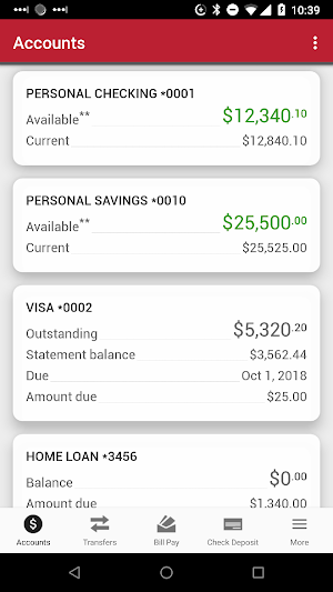 Bank Five Nine Screenshot 2
