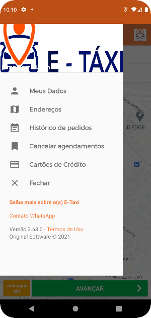 E-Taxi Screenshot 2
