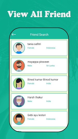 Friend Search for Girls Number Screenshot 2