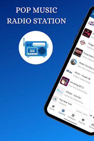Pop Music Radio Station Online Screenshot 3