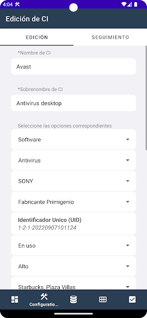 Asset Management Screenshot 3