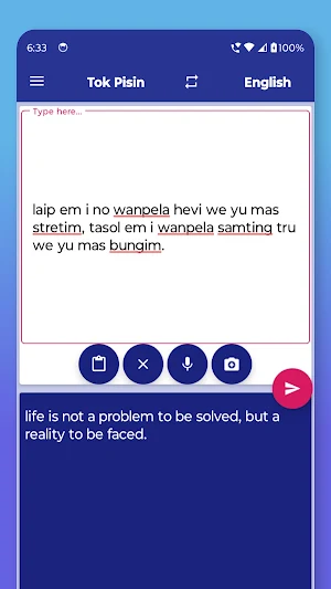 Tok Pisin English Translator Screenshot 3