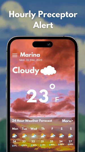 Weather forecast Screenshot 2