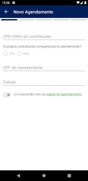 Agendamento Screenshot 1