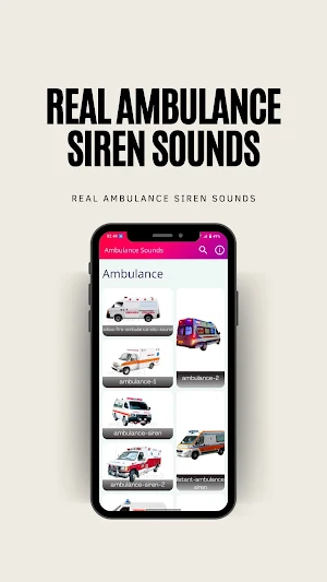 Real Ambulance Siren Sounds Screenshot 1