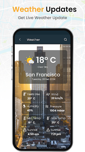 GPS Map Navigation：Street View Screenshot 3