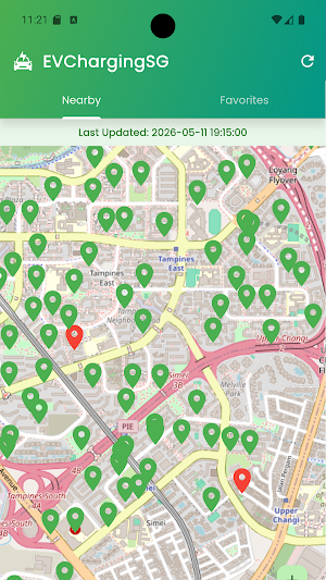 EV Charging Singapore Screenshot 1