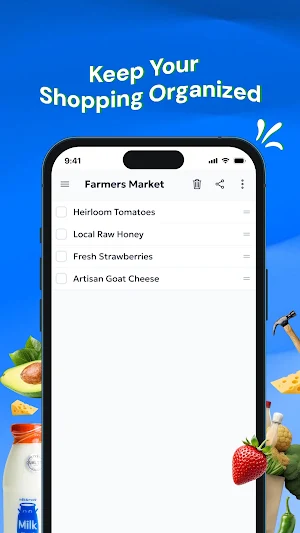 Shopping List: Grocery List Screenshot 0